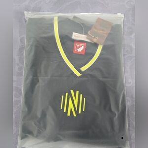 Mitchell & Ness Navy and Yellow Logo Pullover Jacket